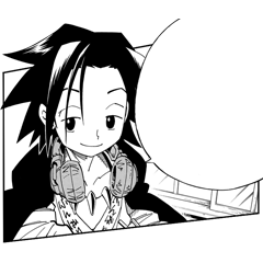 [LINEスタンプ] 【マンガスタンプ】SHAMAN KING