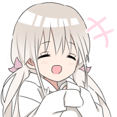 パーカーの女の子 クール Lineスタンプ Runa