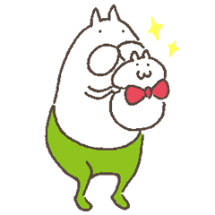 [LINEスタンプ] ねこタイツたちのお祝いスタンプ