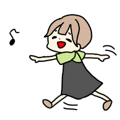 [LINEスタンプ] かわいいショートヘアーの女の子