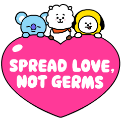 [LINEスタンプ] BT21 × 国際ワクチン研究所