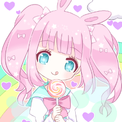 [LINEスタンプ] ゆめかわストロベリーBIGスタンプ