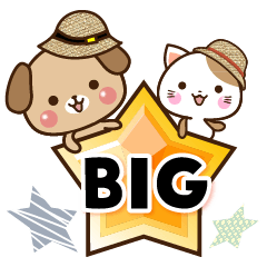 [LINEスタンプ] 【丁寧】北欧風アニマルBIGスタンプ