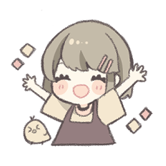 [LINEスタンプ] ゆる敬語女の子