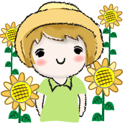 [LINEスタンプ] 普通に大人女子(夏編)