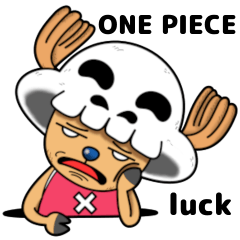 [LINEスタンプ] luckのONE PIECE