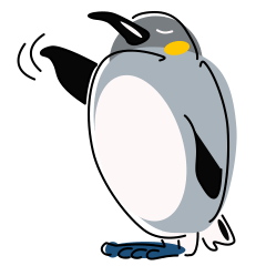 ペンギン キャラ絵スタンプ 07 Lineスタンプ Lime A ペンギン キャラ絵スタンプ 07 Lineスタンプ Lime A