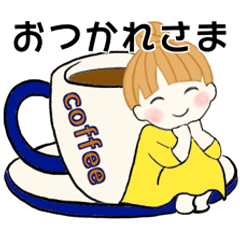 [LINEスタンプ] お団子ガール☆時々うさぴょんと